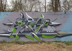 Graffiti Wall - Photo by ekison