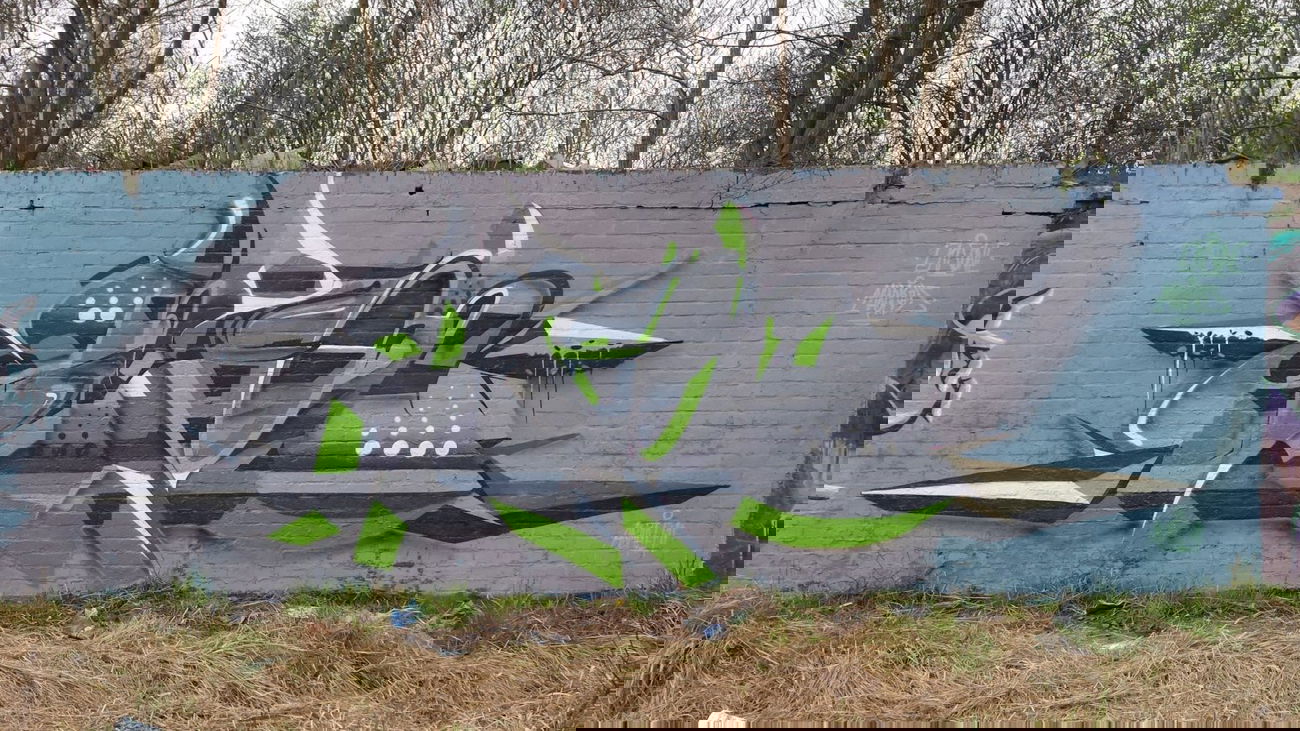 Graffiti Wall - Photo by ekison