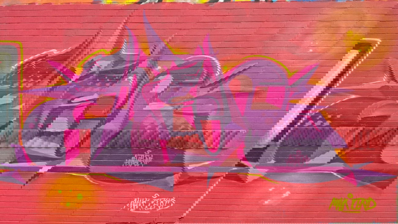 Graffiti Wall - Photo by ekison