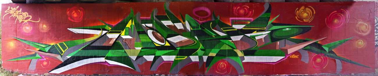 Graffiti Wall - Photo by ekison