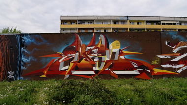 Graffiti Wall - Photo by ekison