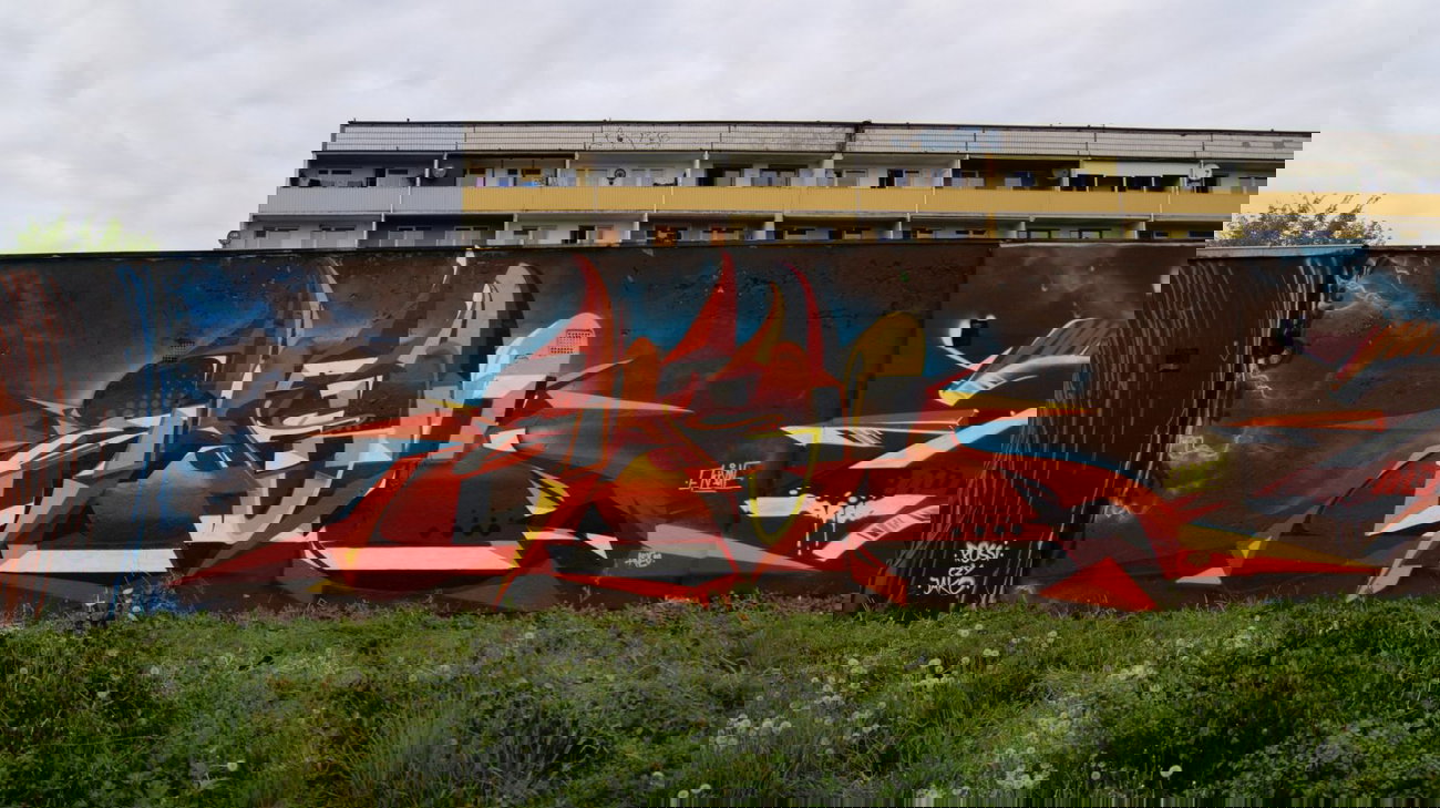 Graffiti Wall - Photo by ekison