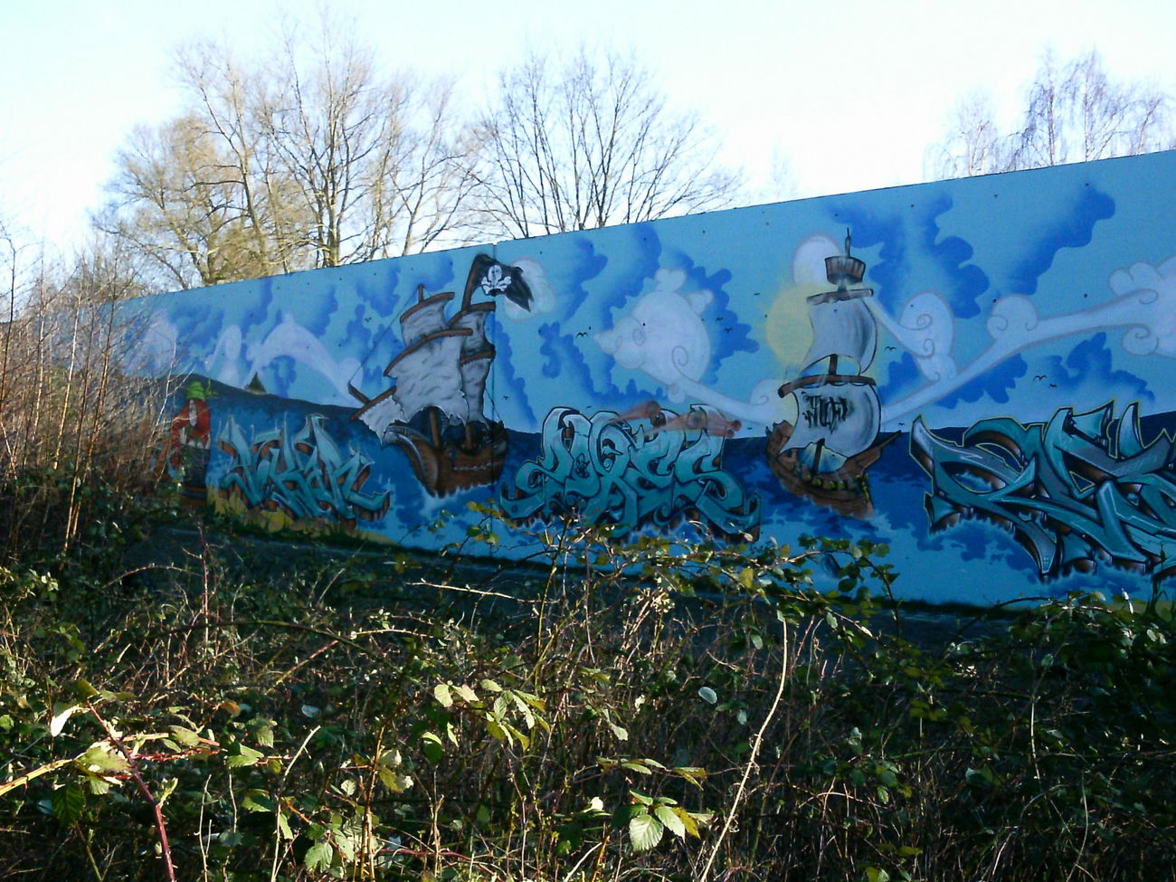 Graffiti Wall - Photo by ekszer - zoxes, pokar, risko (2015)