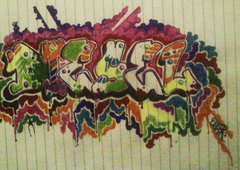 Graffiti Sketch - Photo by eleali