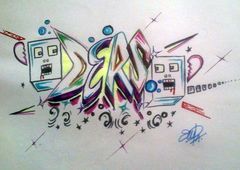 Graffiti Sketch - Photo by eleali
