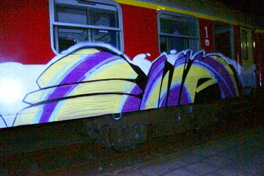 Graffiti Train - Photo by eliano1