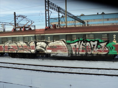 Graffiti Train - Photo by eliano1