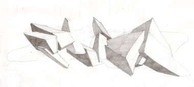 Graffiti Sketch in Poland - Photo by eliano1