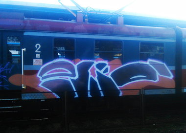 Graffiti Train - Photo by eliano1