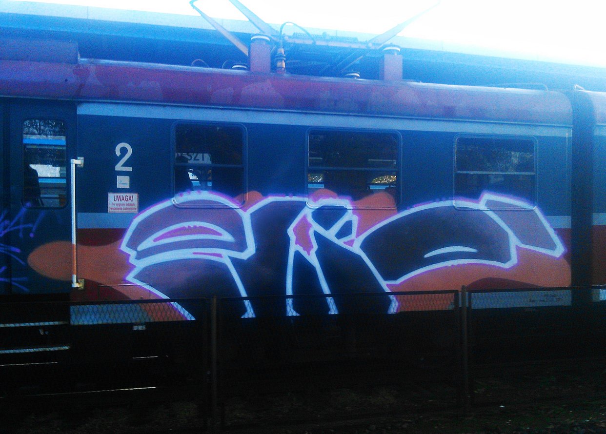 Graffiti Train - Photo by eliano1