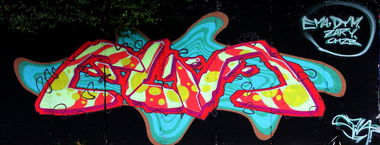 Graffiti Wall in Olsztyn - Photo by eliano1 - Elia, Olsztyn, znienawidzony (2014)