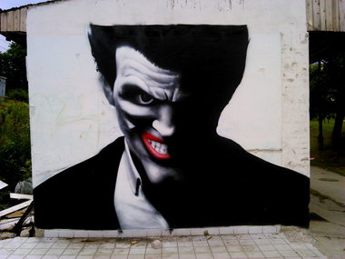 Graffiti Wall in Skórka - Photo by eliano1 - JOKER, ON, THE (2014)
