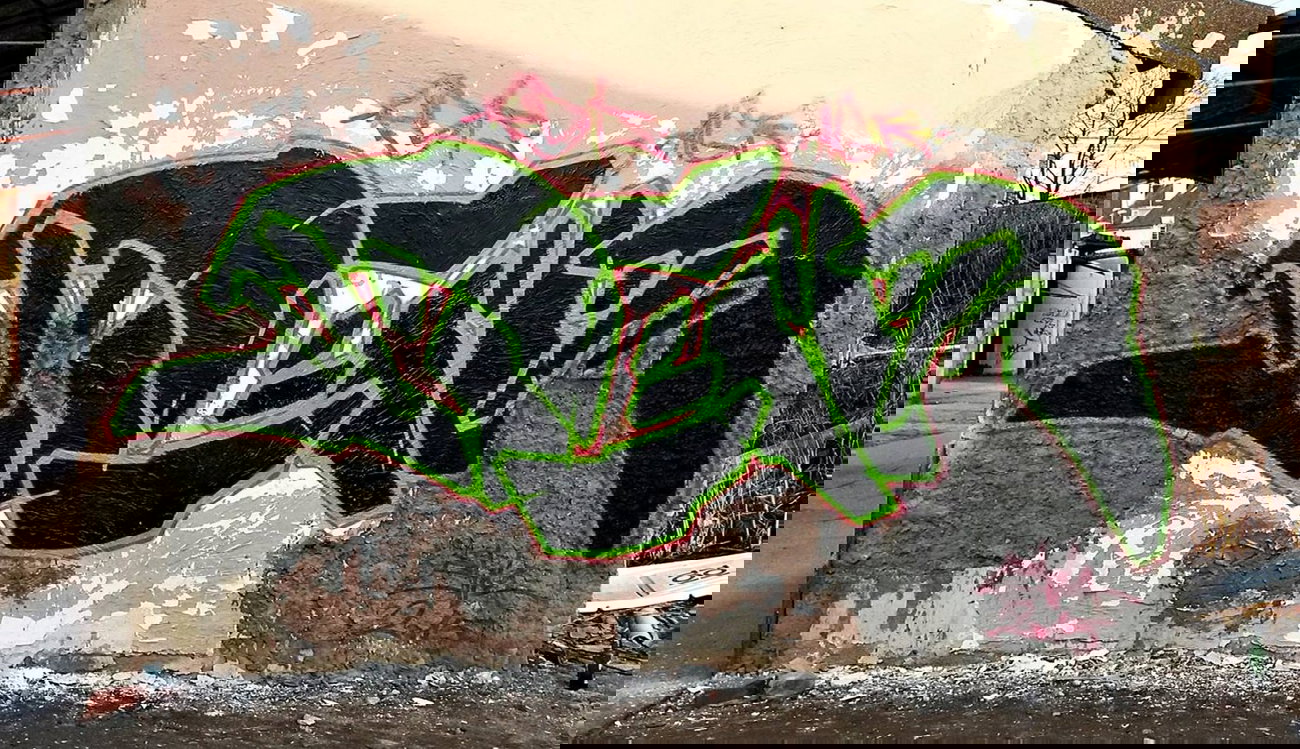 Graffiti Wall in Warsaw - Photo by eliano1 (2015)