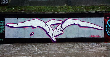 Graffiti Wall in Olsztyn - Photo by eliano1 (2015)