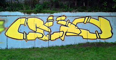 Graffiti Wall in Poland - Photo by eliano1