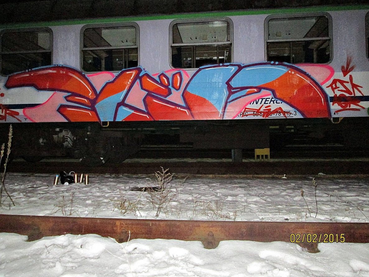 Graffiti Train - Photo by eliano1
