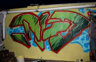 Graffiti Wall in Polska - Photo by eliano1 (2016)