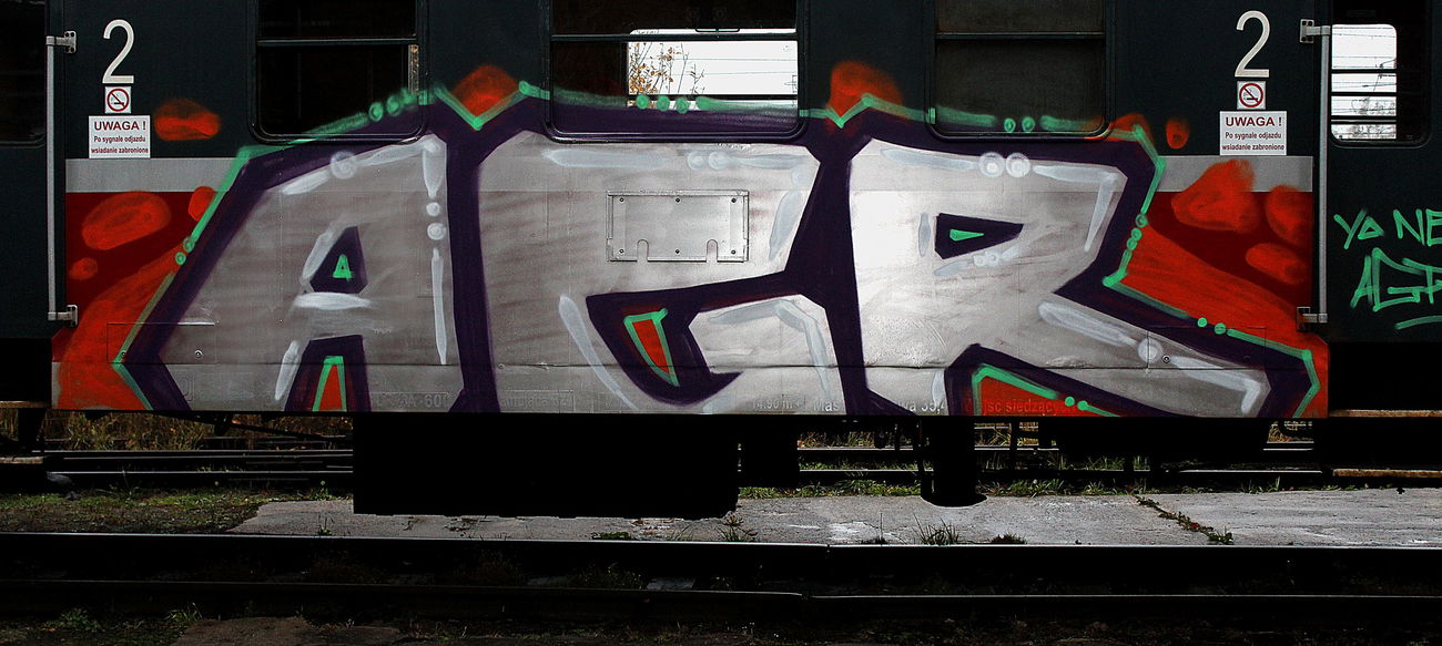 Graffiti Train in Polska - Photo by eliano1 - poland, en57 (2015)
