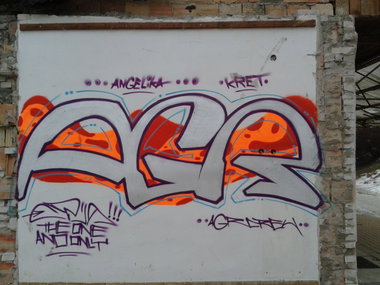 Graffiti Wall in Gmina Goworowo - Photo by eliano1