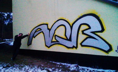 Graffiti Bombing in Gmina Górzno - Photo by eliano1 (2015)