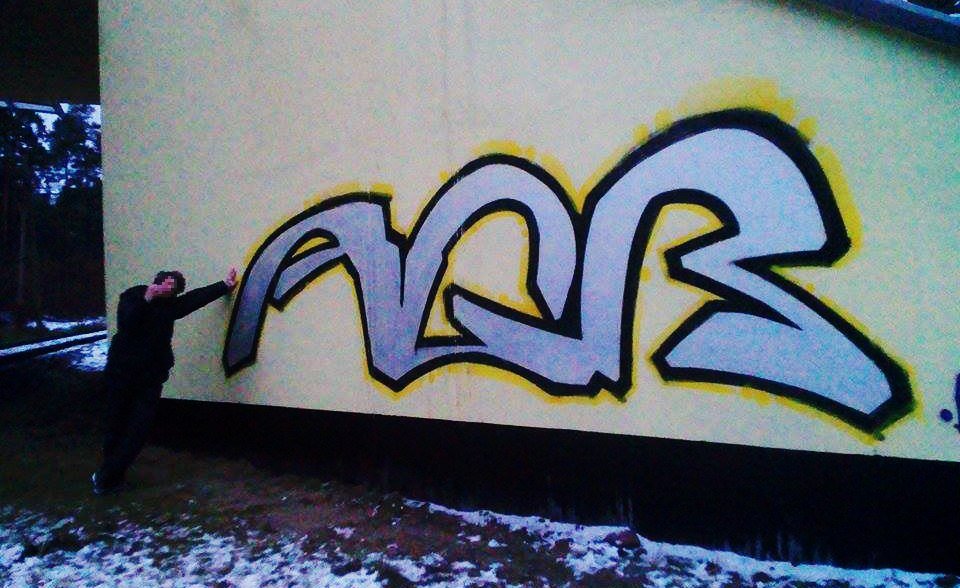 Graffiti Bombing in Gmina Górzno - Photo by eliano1 (2015)