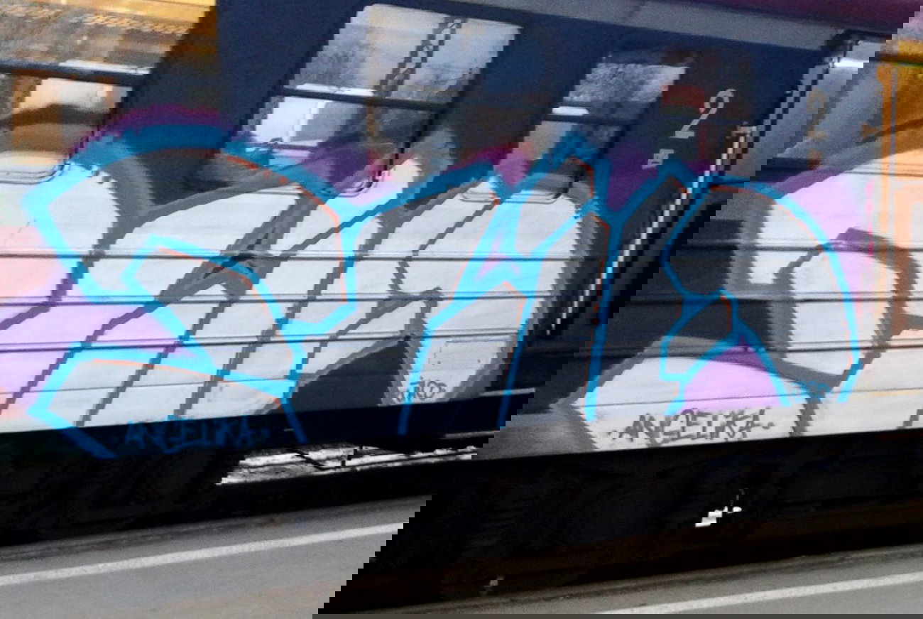 Graffiti Train in Gmina Gosty? - Photo by eliano1 (2015)