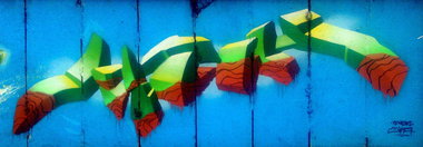 Graffiti Wall in Olsztynek - Photo by eliano1 (2014)