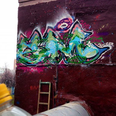 Graffiti Wall - Photo by em (2013)