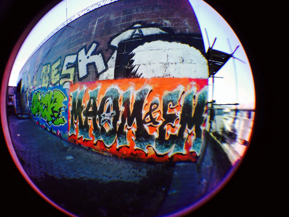 Graffiti Wall - Photo by em