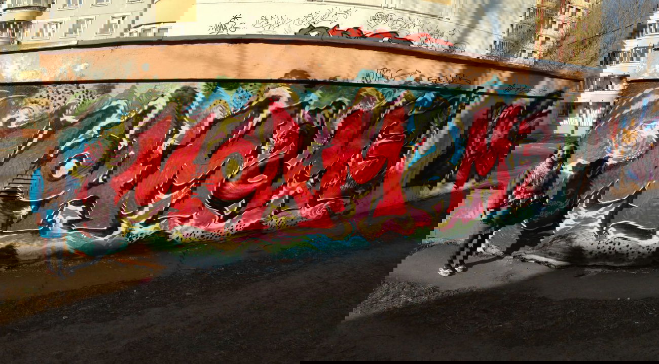 Graffiti Wall - Photo by em