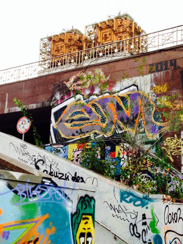 Graffiti Wall - Photo by em - Em, installation, halloffame (2014)