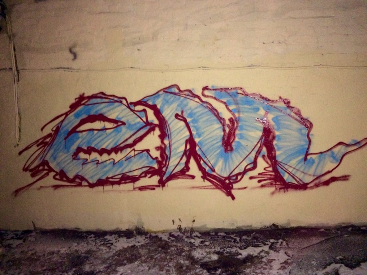 Graffiti Bombing - Photo by em