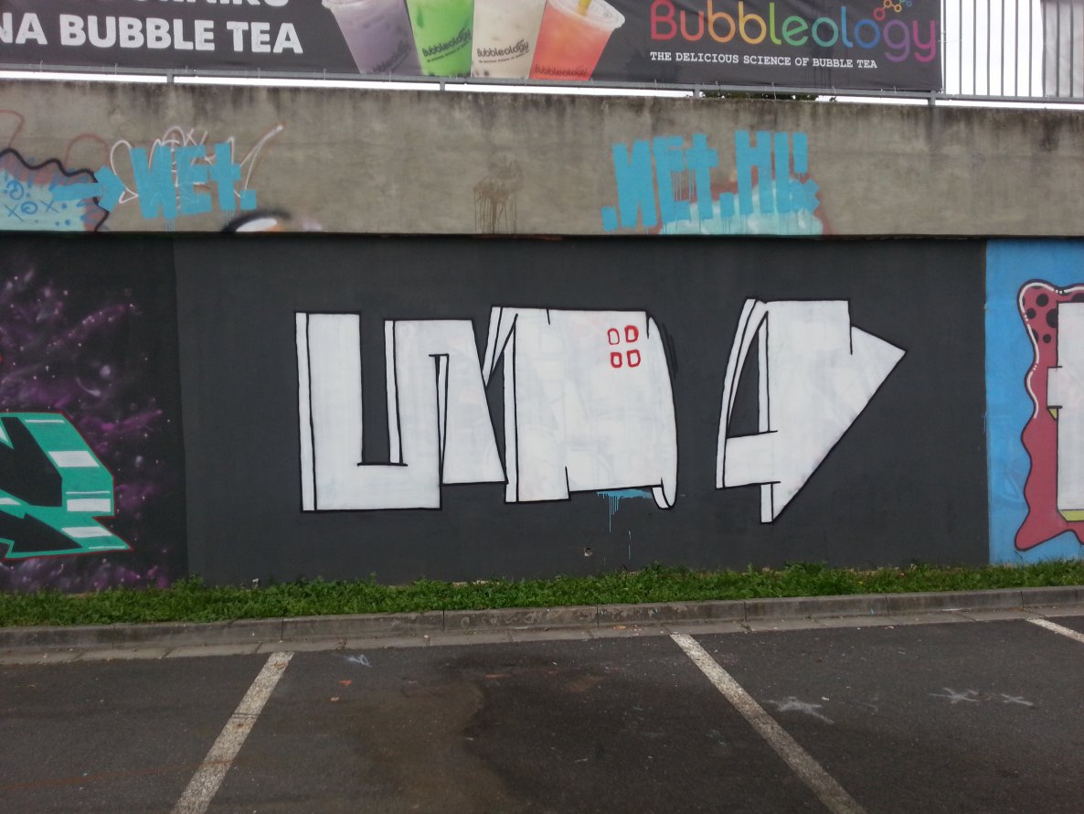 Graffiti Wall - Photo by emilyerdbeere - ?
