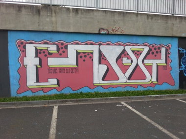 Graffiti Wall - Photo by emilyerdbeere - ?