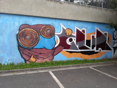 Graffiti Wall - Photo by emilyerdbeere - ?