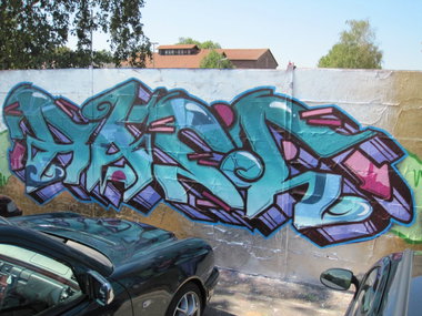 Graffiti Wall - Photo by emilyerdbeere - aasc, karlsruhe