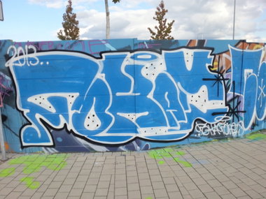Graffiti Wall - Photo by emilyerdbeere - ?, karlsruhe