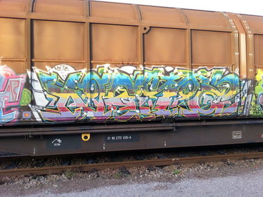 Graffiti Bombing - Photo by emilyerdbeere - netz