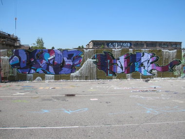Graffiti Wall - Photo by emilyerdbeere - heu, stek, karlsruhe