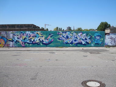 Graffiti Wall - Photo by emilyerdbeere - core, mism, karlsruhe