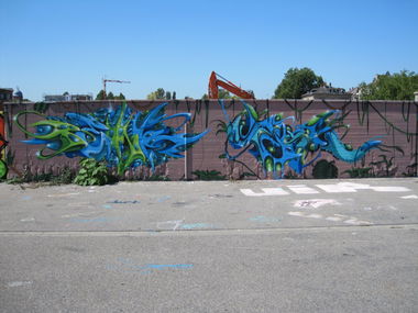 Graffiti Wall - Photo by emilyerdbeere - tenk, ?, karlsruhe