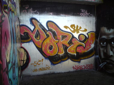 Graffiti Wall - Photo by emilyerdbeere - dori, karlsruhe