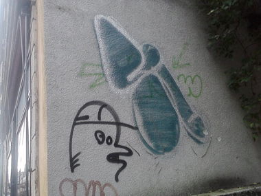 Graffiti Bombing - Photo by emilyerdbeere - si, karlsruhe