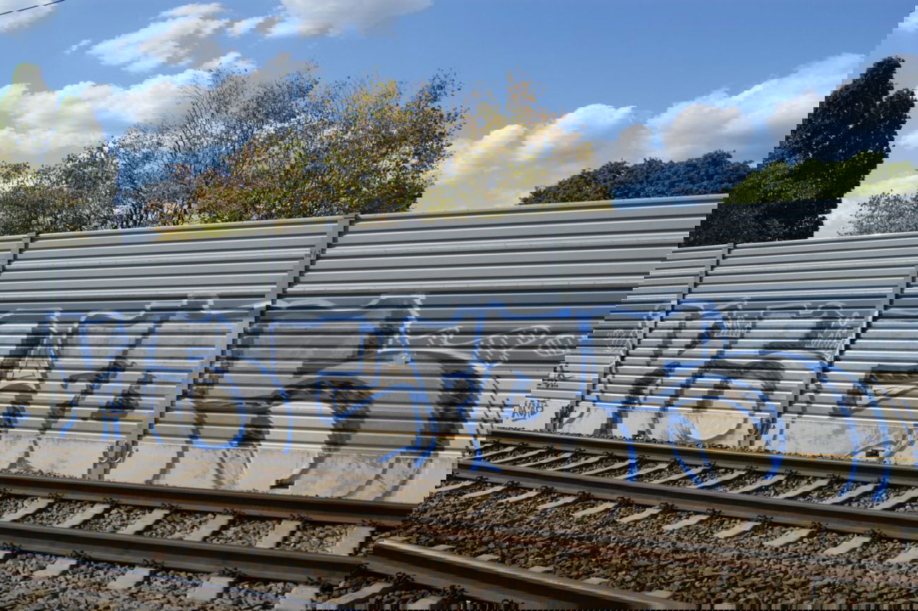 Graffiti Bombing - Photo by emilyerdbeere - ksc, fbs, karlsruhe