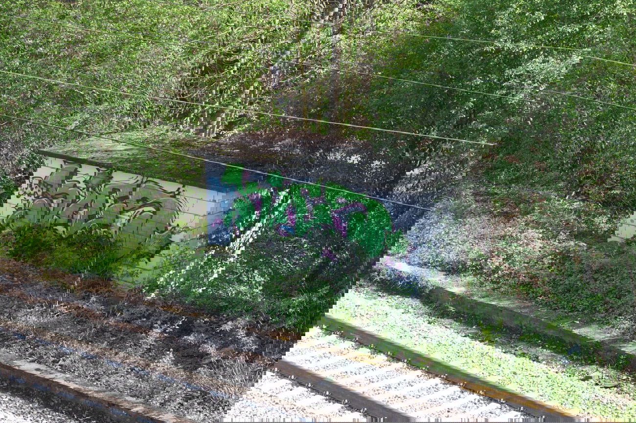 Graffiti Wall - Photo by emilyerdbeere - donkies, karlsruhe