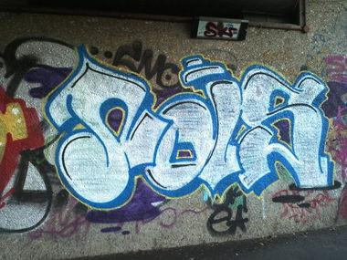 Graffiti Wall - Photo by emilyerdbeere - nois, slk, karlsruhe