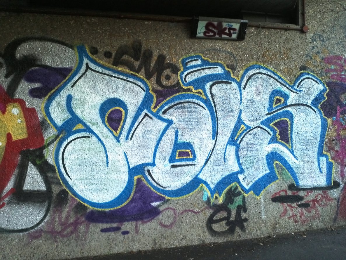 Graffiti Wall - Photo by emilyerdbeere - nois, slk, karlsruhe