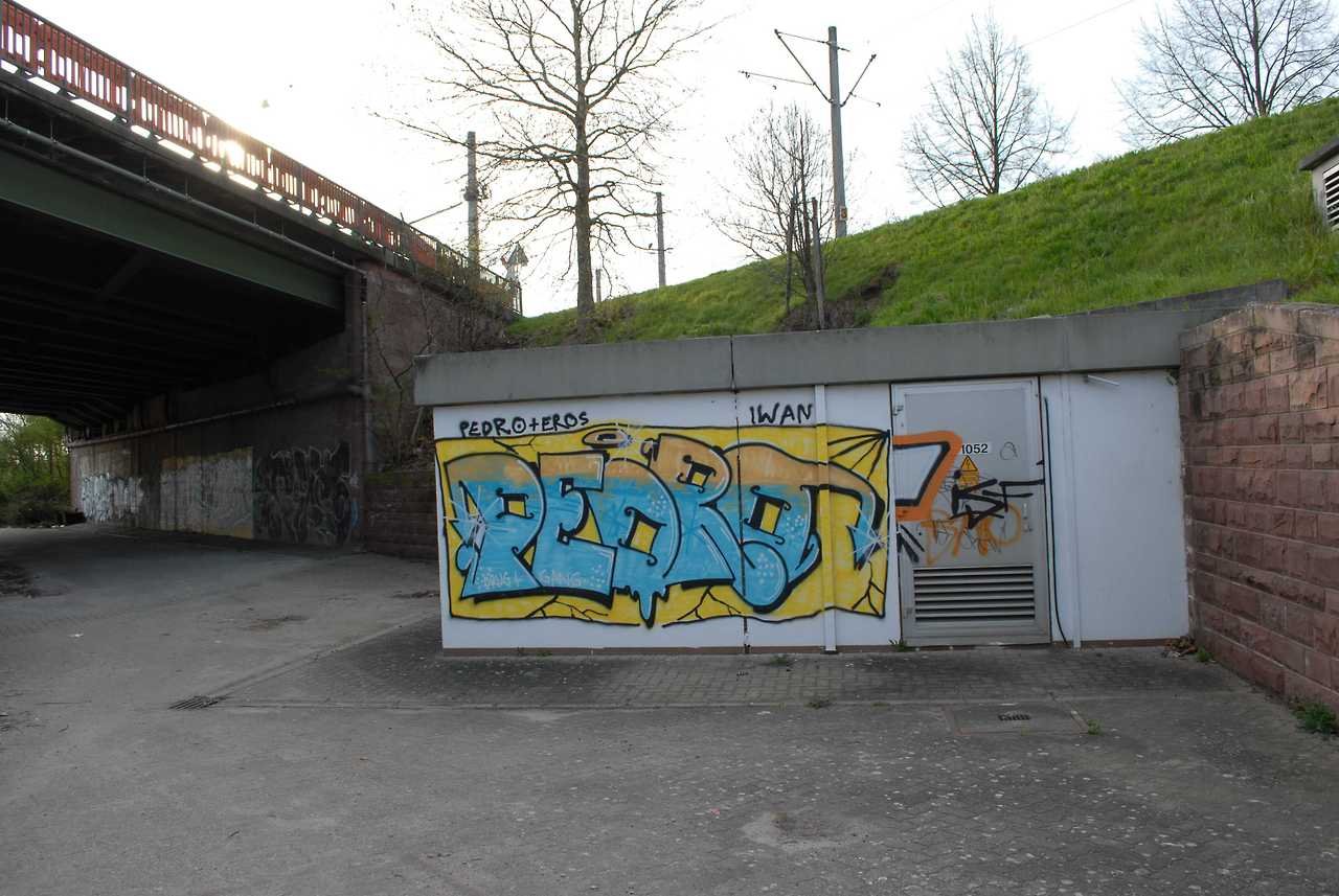 Graffiti Wall - Photo by emilyerdbeere - pedro, karlsruhe