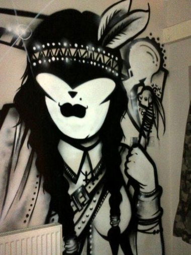 Graffiti Wall in Sheffield - Photo by emma - mila, k