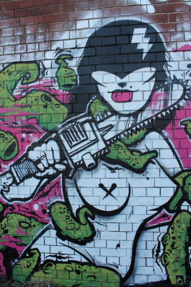 Graffiti Wall - Photo by emma